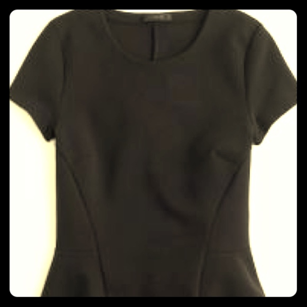 J. Crew Structure Peplum Top